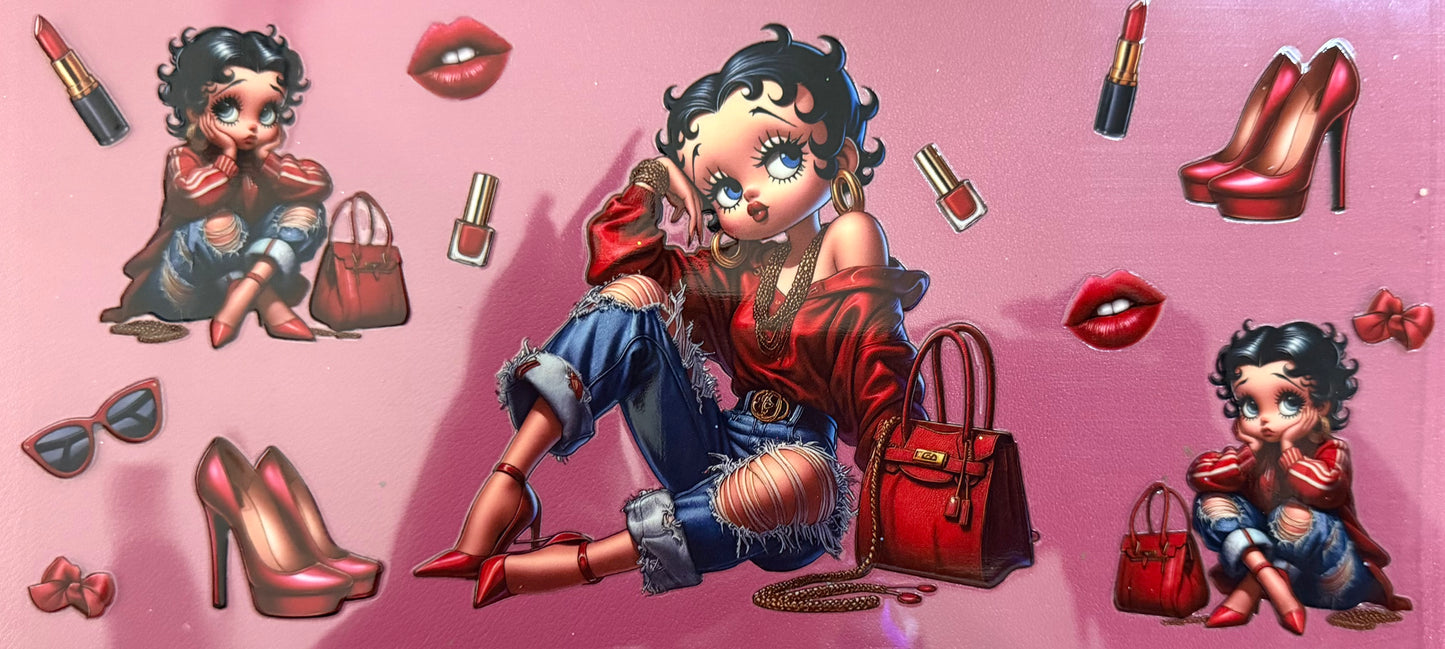 Betty in Red