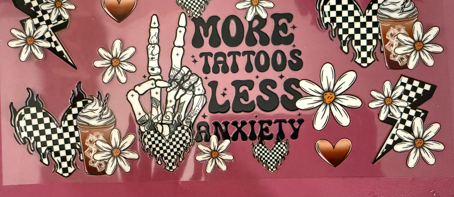 More Tattoos Less Anxiety