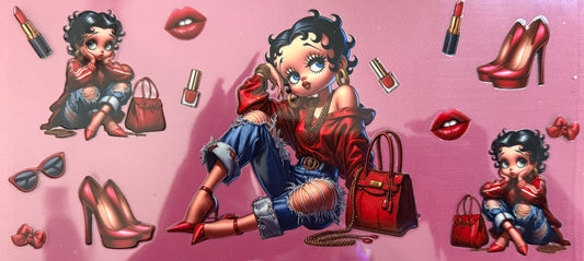 Betty in Red