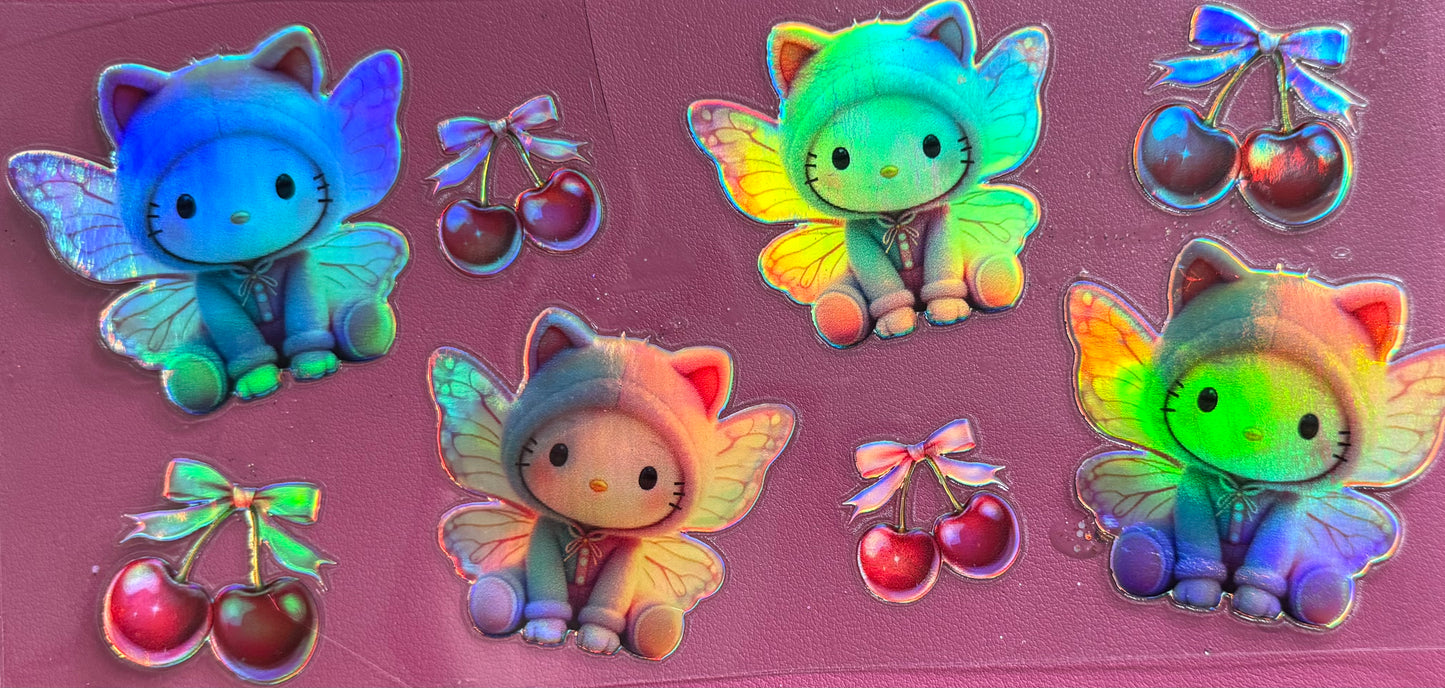 Kitty and Cherries