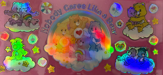 Holo Nobody Care Bear