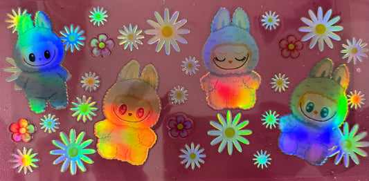 Holo LaBubu and Daisies