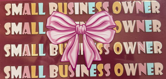 Pink Bow Business Owner