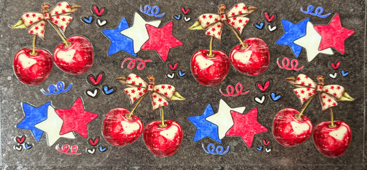 Red, White,&Blue Cherries