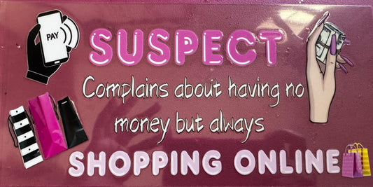 Suspect-Shopping Online