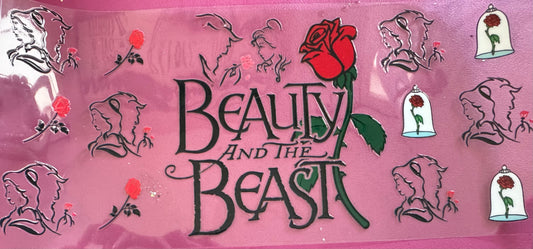 Stencil Beauty & Beast