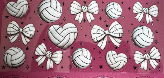 Volleyball Hearts&Bows